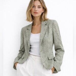 Vintage Pattern Blazer
